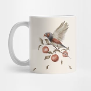 Delicate Bird Design Mug